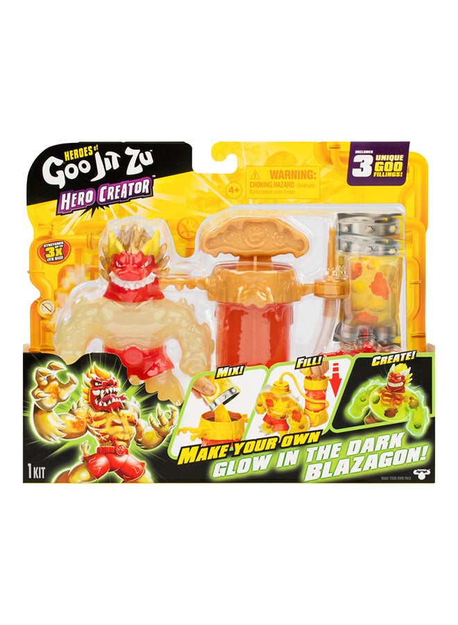 GOO JIT ZU Hero Creator S2 Make Your Own Pack-Blazagon - Image 3