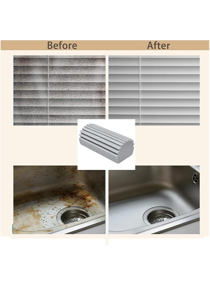 general 6Pcs Damp Duster Clean Sponge,Wet Scrub Dust Cleaning PVA Sponge for Vent Glass Baseboard,Cleaner Duster Sponge Tool Cloth Pack Towel,Squishy Multifunctional Reusable Dust Collects - Image 4