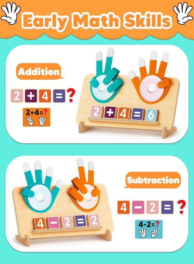 Gagule Montessori Educational Learning Toys for 3 4 5 Year Old Boys Girls Birthday Gifts, Toddler Preschool Learning Activities, Number Counting Blocks Toys for Kids, Math Manipulatives Counting Toy for 3-5 - Image 2