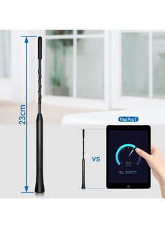 KASTWAVE Car Aerial Antenna, 2pcs Universal AM/FM/DAB Car Radio Replacement Rubber Car Aerial Roof Antenna Mast Kit Screws in type Compatible with All Cars  - Image 5