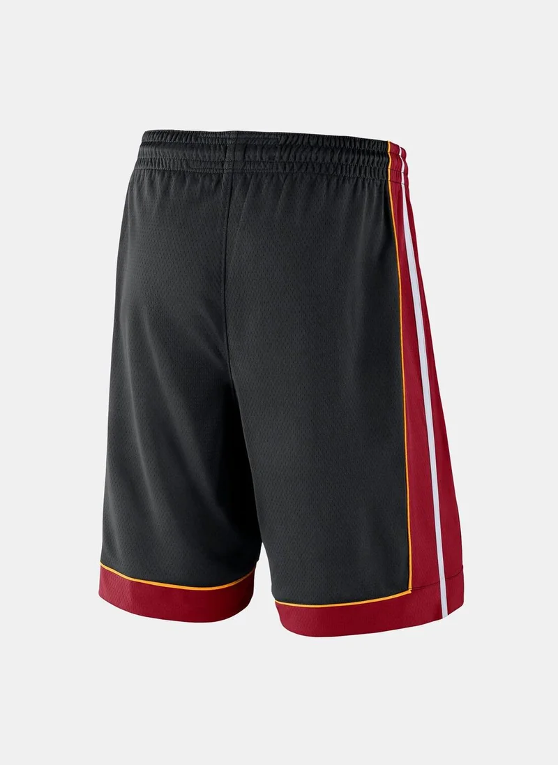 Nike Men's NBA Miami Heat Icon Edition Swimgman Basketball Shorts