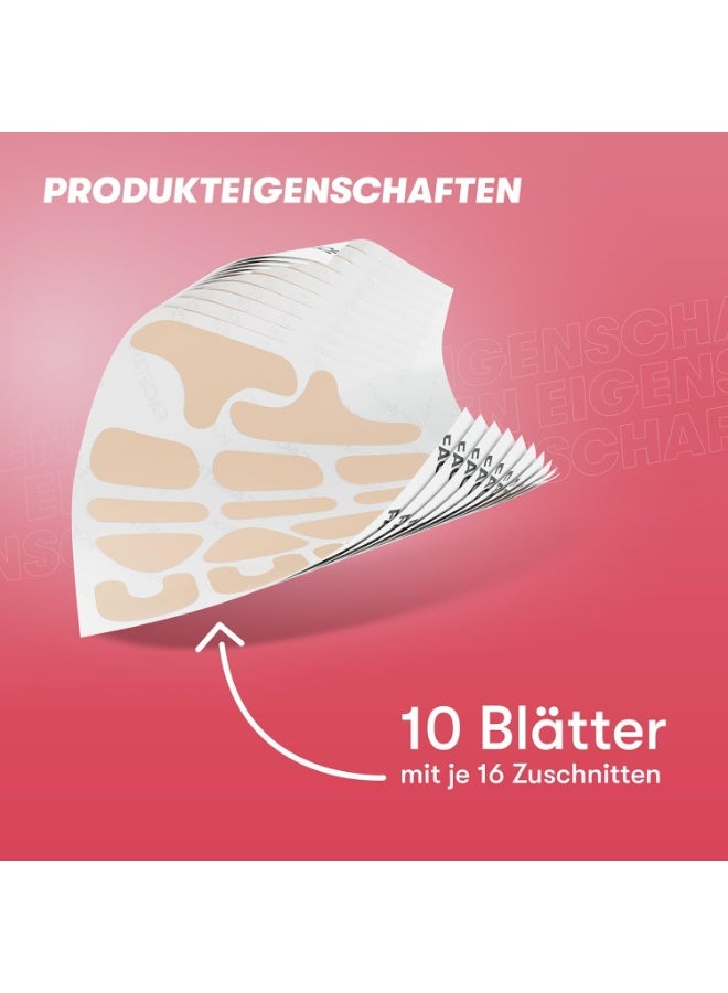 Kintex FaceTape - Pre-Cut Tape for Face Areas such as Forehead, Chin and Cheeks, Skin Friendly & No Active Ingredients - Image 4