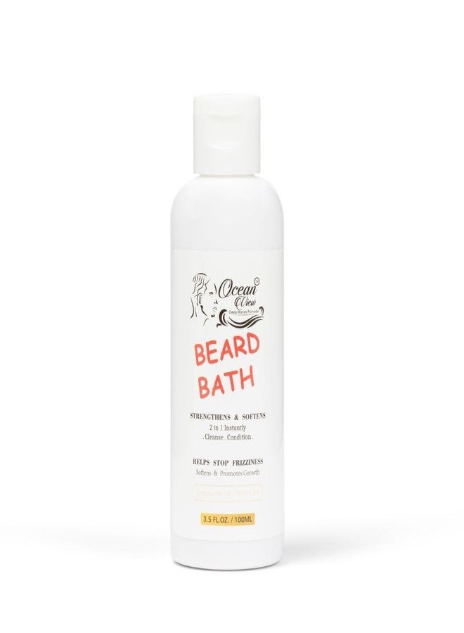 OCEAN VIEW DEEP WAVES POMADE Ocean View Deep Waves Beard Bath, Strengthens & Softens, 3.5 fl oz - Image 1