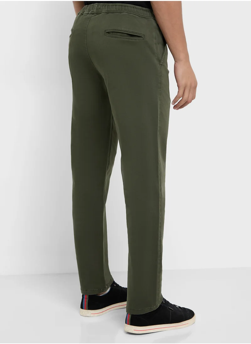 روبرت وود Drawstring Chino Pants