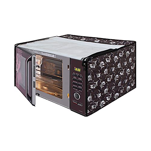 Lithara Printed Waterproof Microwave Oven Cover for LG 28 Litre Convection Microwave Oven MC2846BV | Sams05 (Multicolor) - Image 1