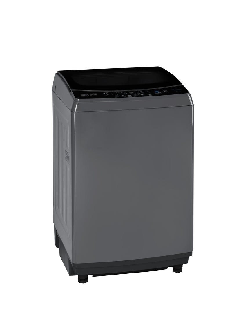 General Goldin 19 Kilo Top Loading Automatic Washing Machine, Energy Saving Noiseless High Quality, Maximum Capacity, Silver - Image 2