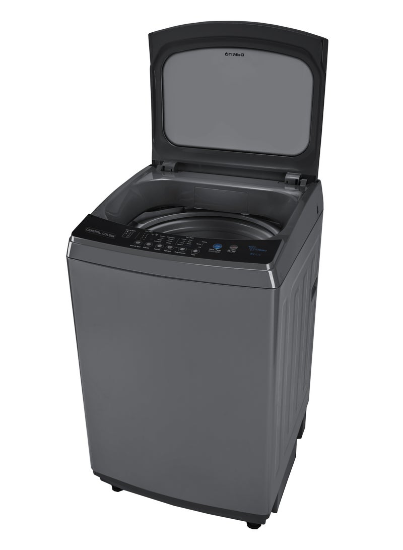 General Goldin 19 Kilo Top Loading Automatic Washing Machine, Energy Saving Noiseless High Quality, Maximum Capacity, Silver - Image 3