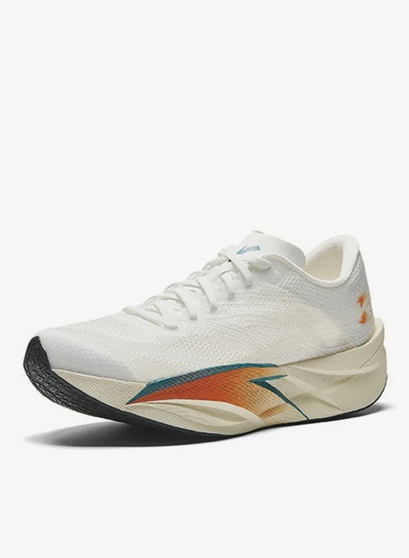 ANTA C202 6Th Generation Red Soil Marathon Running Shoes | Nitrogen Technology Professional Racing Running Shoes White