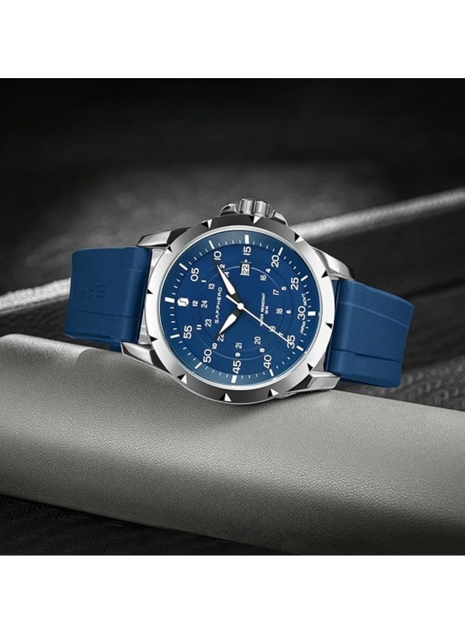 Sapphero ساعات رجاليه  كوارتز ضد الماء - Image 4