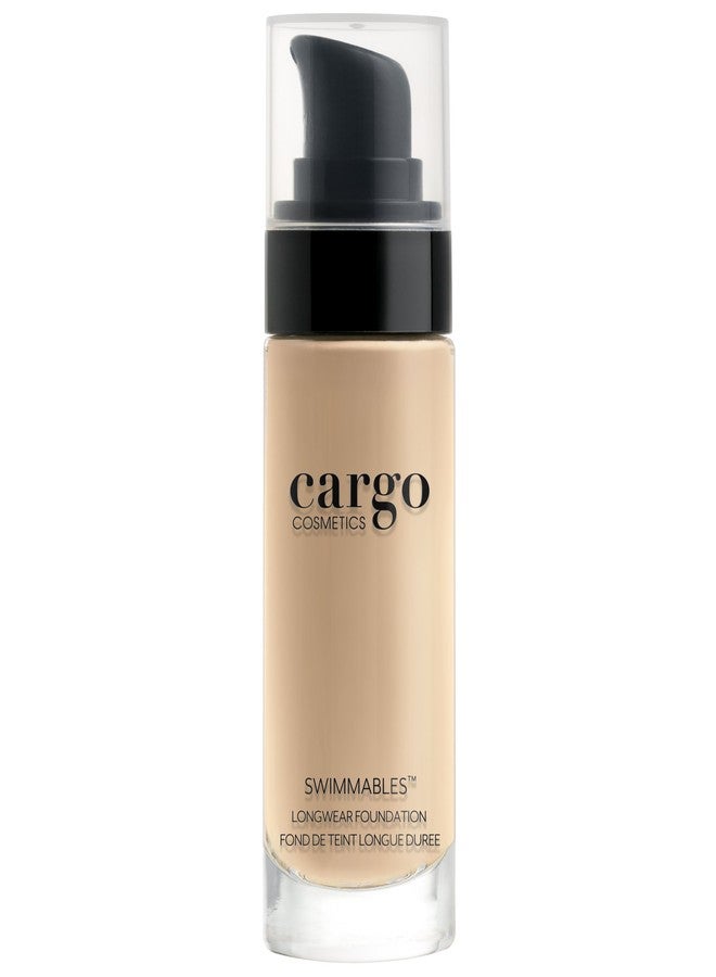 Cargo Cosmetics Swimmables Longwear Foundation, Buildable, Water Resistant Foundation, Medium to Full Natural Coverage, 10 - Image 1