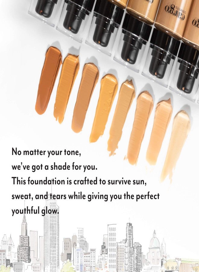Cargo Cosmetics Swimmables Longwear Foundation, Buildable, Water Resistant Foundation, Medium to Full Natural Coverage, 10 - Image 3