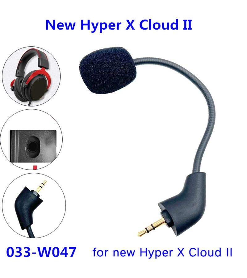 سماعة لعبة بديلة ميكروفون 3.5 ملم قطعة واحدة لسماعة ألعاب Hyperx Cloud Core إكسسوارات - Image 2