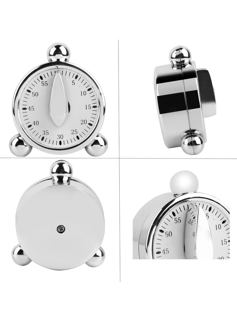 Kitchen Timer, Wind-Up Mechanical Countdown Timer Countdown Clock 1 Hour Timer for Classroom Teaching Homework Games Cooking Office Meeting - Image 2