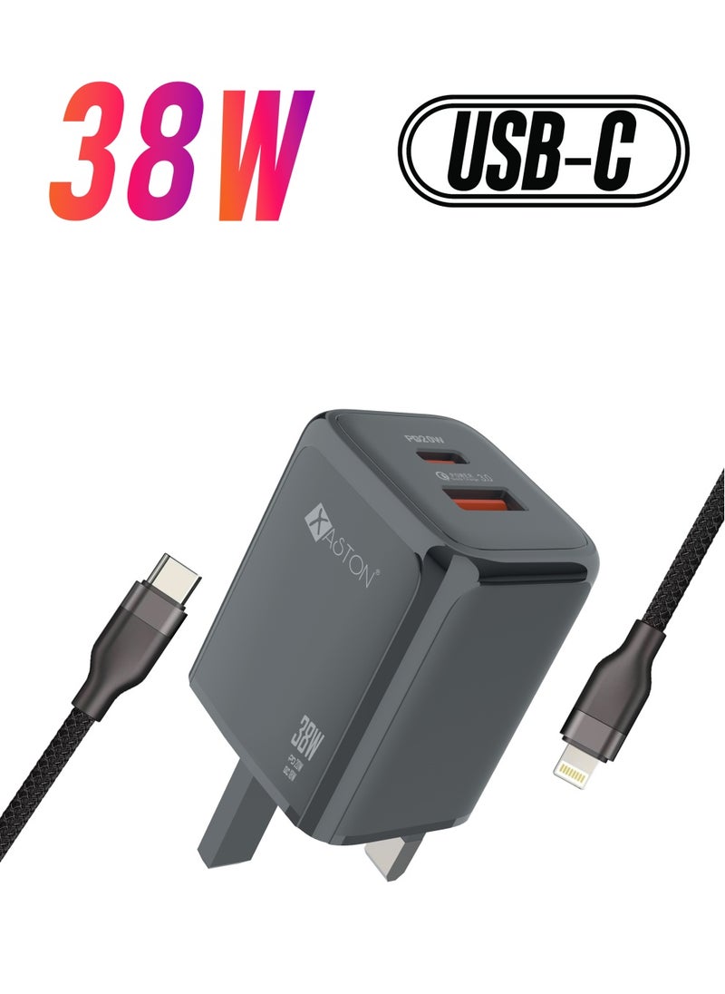 XASTON - Super Charger 38W PD + QC3.0 Adapter - NHL22 - Image 1