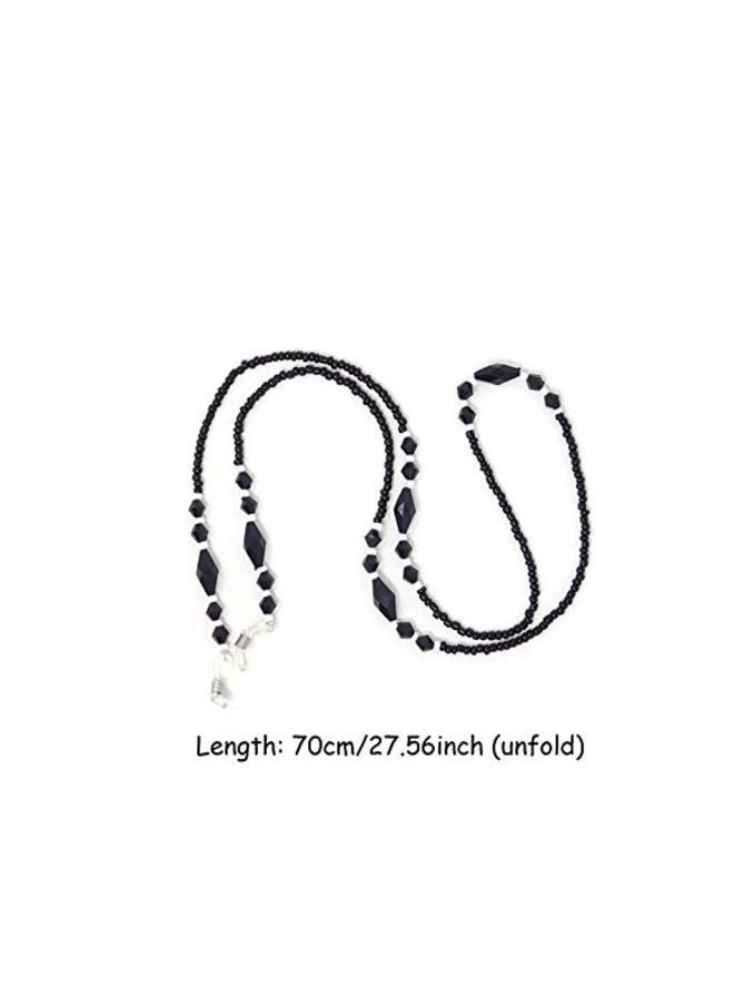 NIBEMINENT - 2-Piece Beaded Eyeglass Chain Set - Image 1