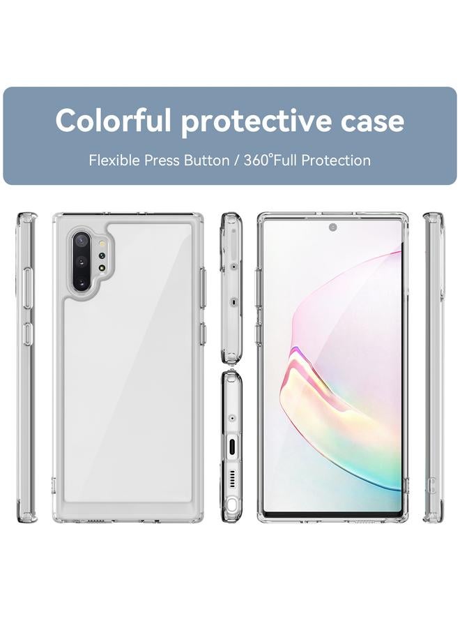اس-توب جراب لهاتف Samsung Galaxy Note10+ 5G من سلسلة ألوان أكريليك + جراب هاتف TPU - Image 2