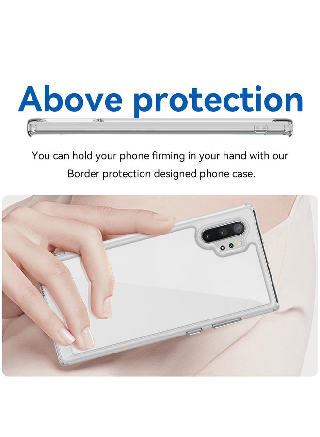 اس-توب جراب لهاتف Samsung Galaxy Note10+ 5G من سلسلة ألوان أكريليك + جراب هاتف TPU - Image 4