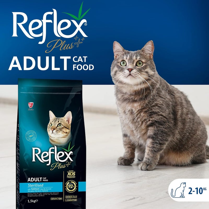 ريفليكس طعام كتكان معقم كامل ومتوازن من نوع Reflex Plus مع دجاج، وزن 1.5 كجم - Image 4