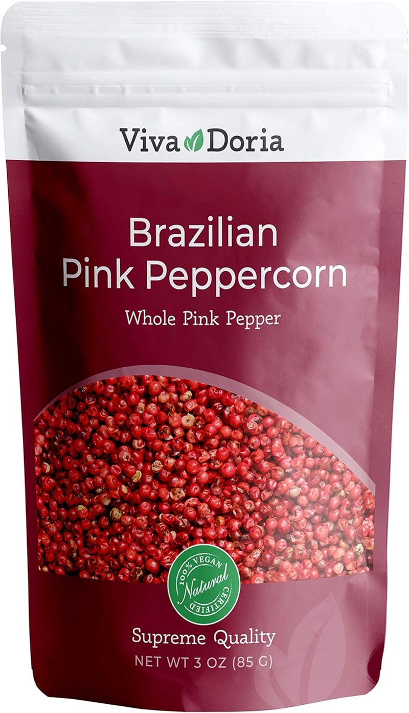 Viva Doria Brazilian Pink Peppercorns - Whole Pink Pepper