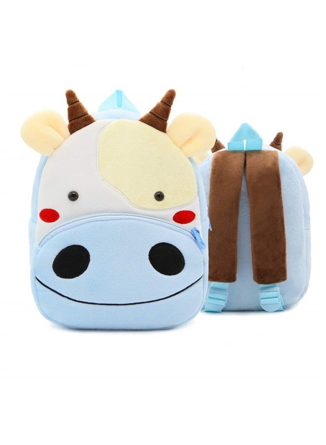 Toddler Backpack Zoo Animals Backpacks Cute Plush Bag Cartoon 10" Preschool Book Bag For 2+ Years Girls Boys  - Image 1