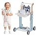 ROBUD Toddler Doctor Play Set Complete Doctor Kit for Kids with Adjustable Height and Medical Tools Wooden Pretend Play Pet Doctor Cart for Kids Aged 3 Vet Kit for Imaginative Role Play Fun - Image 2