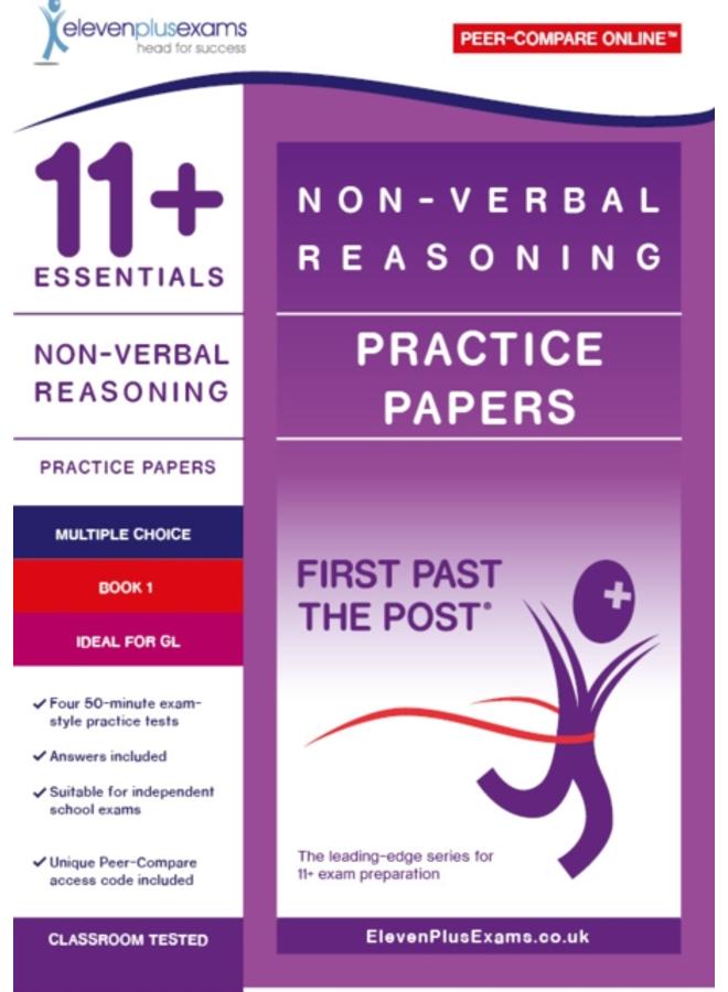 11+ Essentials Non-verbal Reasoning Practice Papers Book 1 