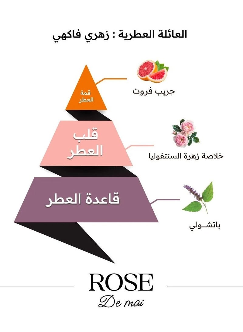  Al Majed Oud Rose De Mai Parfume 100 ml - Image 5