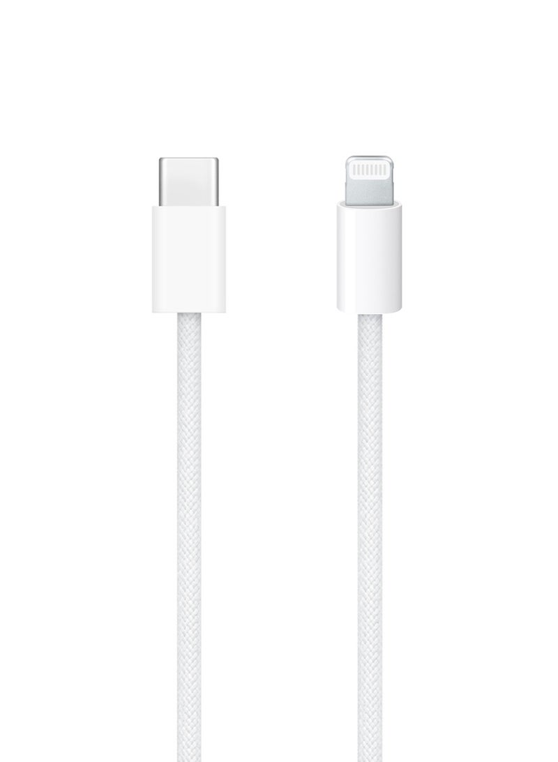 CAYGA USB-C to Lightning Cable for iPhone Charger Cable 1M , Ultra-Fast 27W Power Delivery, 480Mbps Data Sync, Super-Slim Connector, Anti-Tangle Nylon Braided Cord for Smartphones and Tablets - Image 2