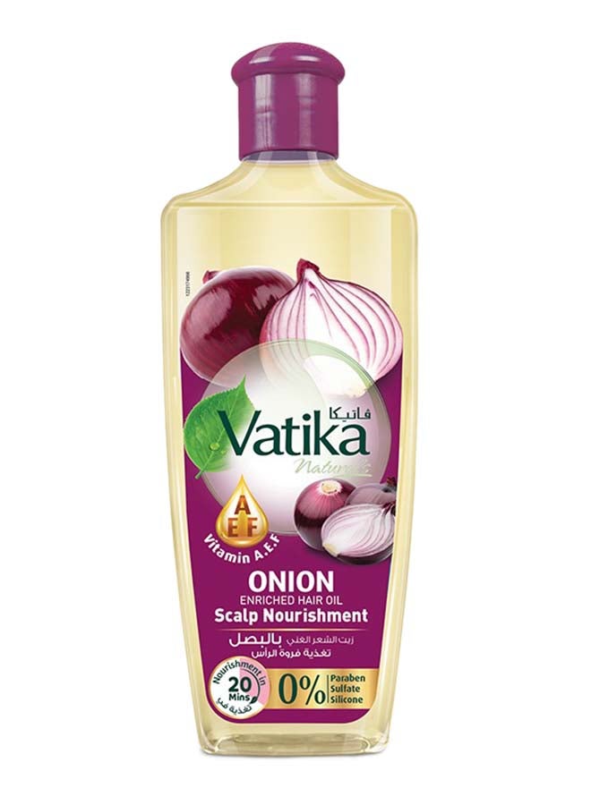 Vatika Naturals Onion Enriched Hair Oil 300Ml  - Image 1