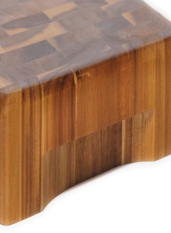 ليبر أنترناشونال لوح تقطيع من خشب الأكاسيا من ليبر إنترناشونال، موديل 1280، مناسب للتقطيع أو التقديم، مقاس 12 بوصة × 8 بوصة × 1 1/4 بوصة - Image 3