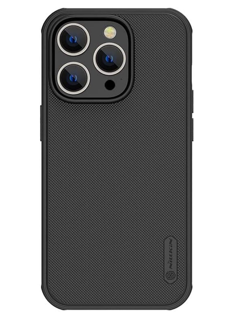 Nillkin Super Frosted Shield Pro Case Slim for iphone 14 pro max (6.7" inch) Case, Pocket-Friendly Anti-Scratch Phone Case - Black - Image 3