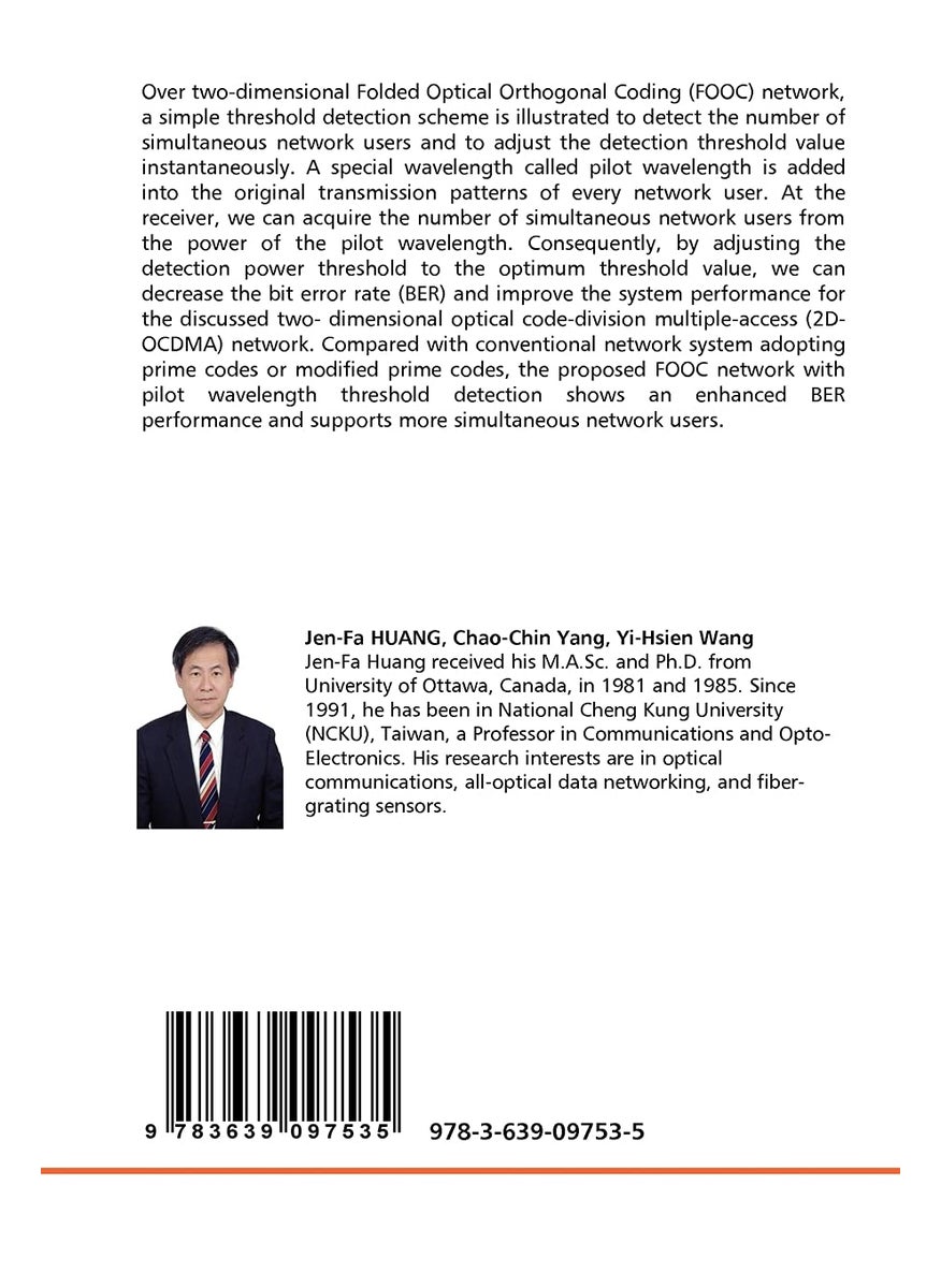 Optimum Threshold Detection over Folded Optical Coding Network - Pilot Wavelength on Optical CDMA Threshold Detection  - Image 2