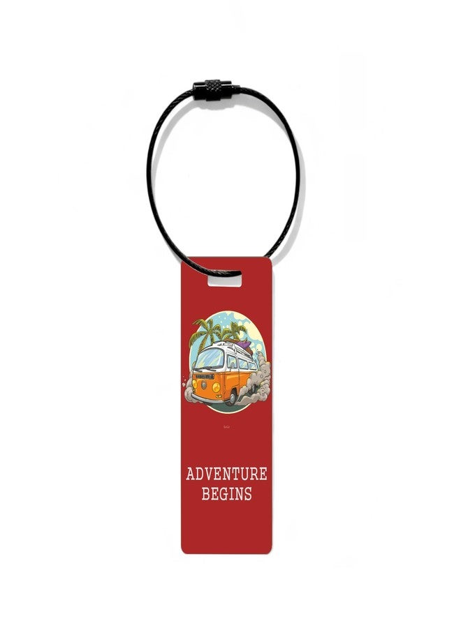 SeQr Smart QR Code Travel Bag Tag ? Lost & Found Custom Name Tag for Luggage, Backpack, Stroller & Vacation Use ? Waterproof Metal Tag with Wire Cable ? Scan & Contact Smart Travel Accessory - Image 2