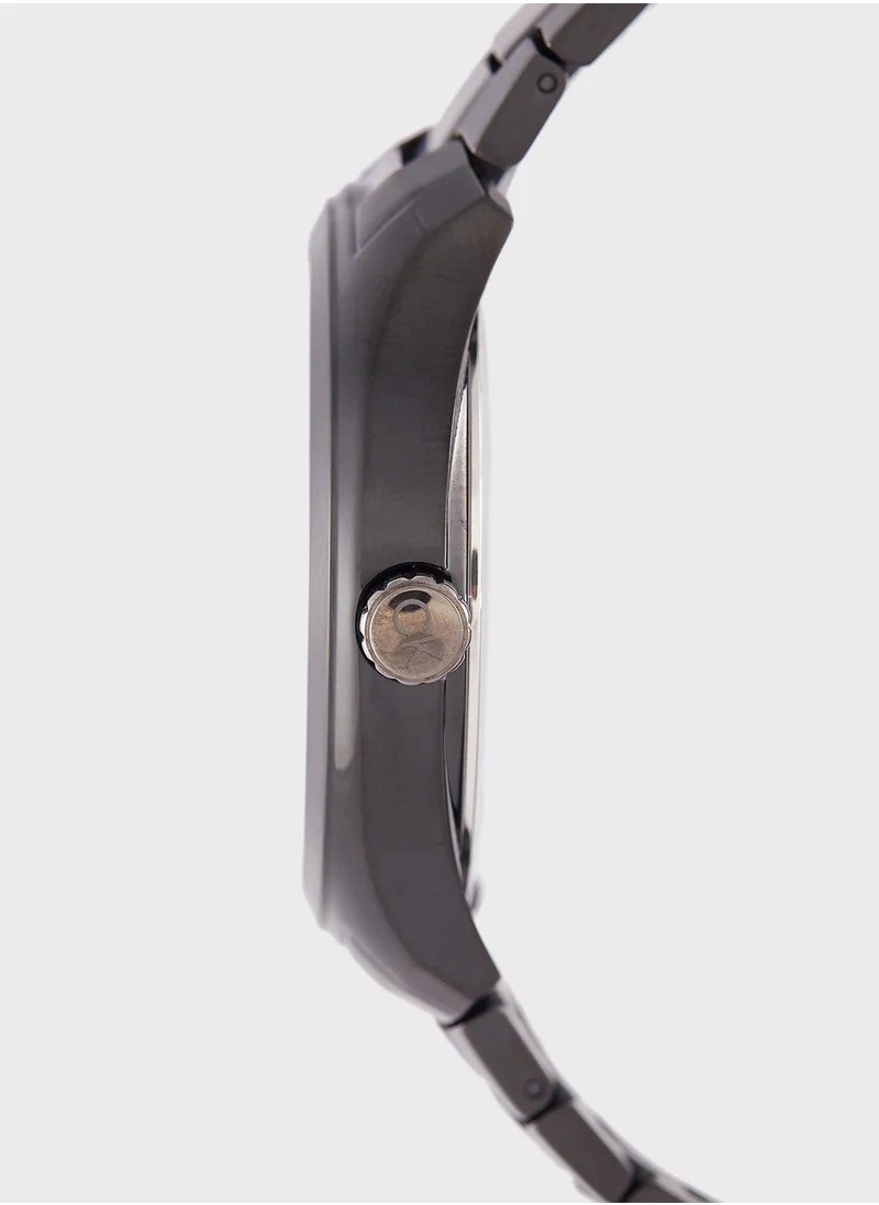 كالفن كلاين Ionic Plated Black Steel