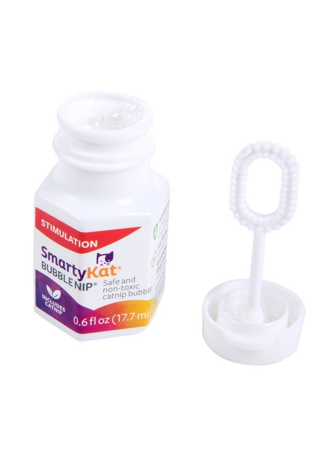 SmartyKat SmartyKat Bubble Nip Catnip Bubbles for Cats & Kittens, Safe for Pets - Trial Size, 0.6 Fluid Ounce  - Image 3