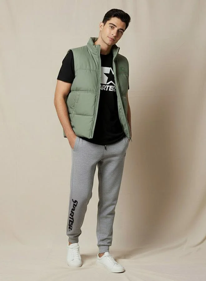 ستارتر Men Relaxed Fit Quilted Sleeveless Puffer Jacket
