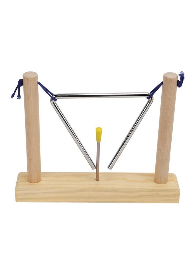 Arabest - Hand Percussion Triangle Musical Instrument with Pine Frame for Performance Playing - Image 1