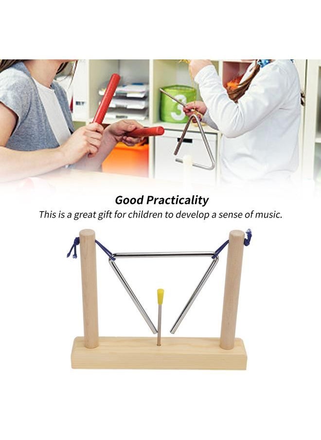 Arabest - Hand Percussion Triangle Musical Instrument with Pine Frame for Performance Playing - Image 1