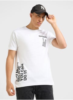 Seventy Five Basics Printed T-Shirt  - Image 1