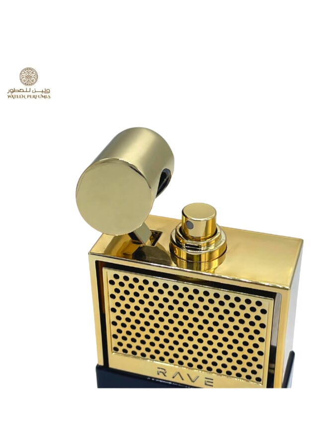 RAVE Pure Desire EDP 100ml - Luxurious, Captivating Fragrance for Both Men and Women - Image 3