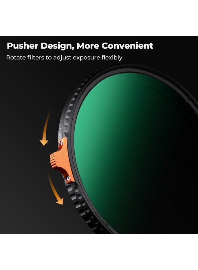 كيه آند إف كونسبت Nano-X Variable ND Filter (72mm, 1 to 9-Stop) كيه آند إف كونسبت - Image 4