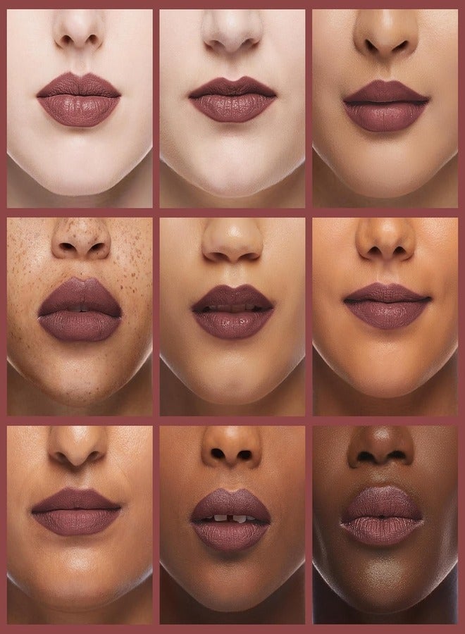 Milani Color Statement Matte Lipstick 84 Honey Rose Cruelty-Free Nourishing Lipstick in Vibrant Shades 5g