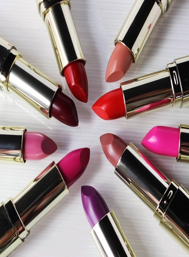 Milani Color Statement Matte Lipstick 84 Honey Rose Cruelty-Free Nourishing Lipstick in Vibrant Shades 5g