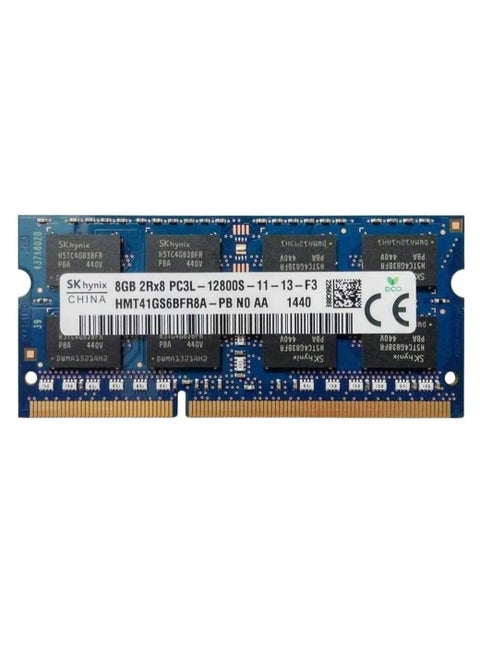 SK hynix 8GB 2Rx8 PC3L-12800S DDR3L Laptop RAM - 12800 Speed, 204-Pin SODIMM, Low Voltage Memory Module