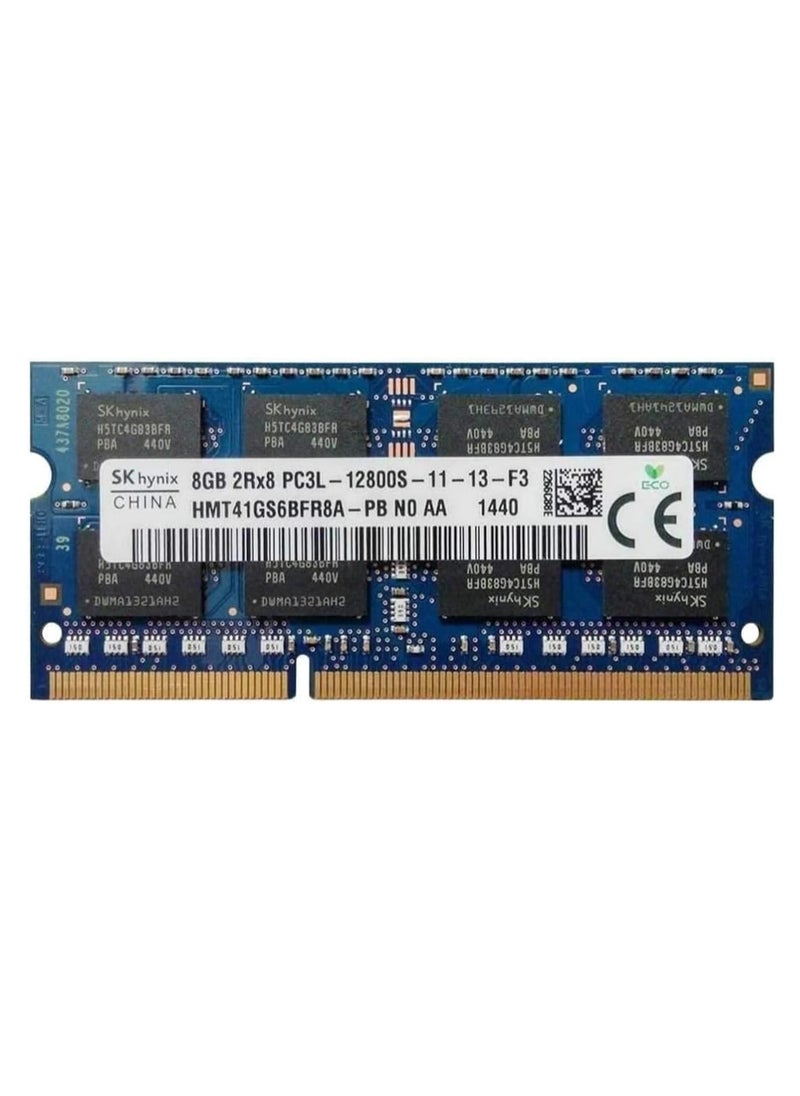 Hynix SK hynix 8GB 2Rx8 PC3L-12800S DDR3L Laptop RAM - 12800 Speed, 204-Pin SODIMM, Low Voltage Memory Module  - Image 1