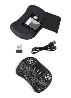 Generic I8 Mini Wireless Keyboard 2.4G Air Mouse Remote Touchpad استخدم بطارية جافة للوحة المفاتيح اللاسلكية Android TV Box PC  - Image 3