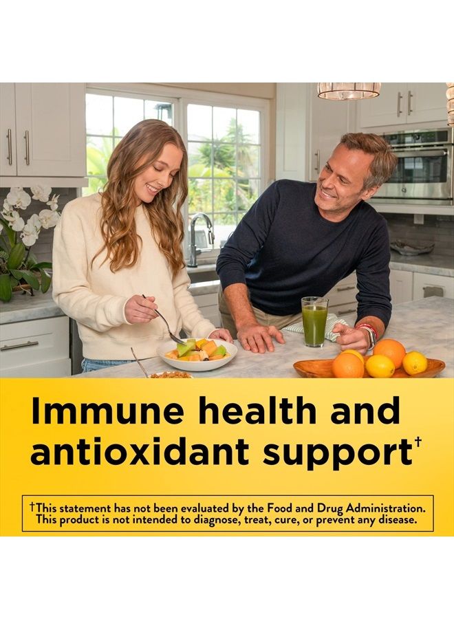Nature Made Vitamin C 500 mg with Rose Hips, Dietary Supplement for Immune Support, 130 Caplets, 130 Day Supply  - Image 2