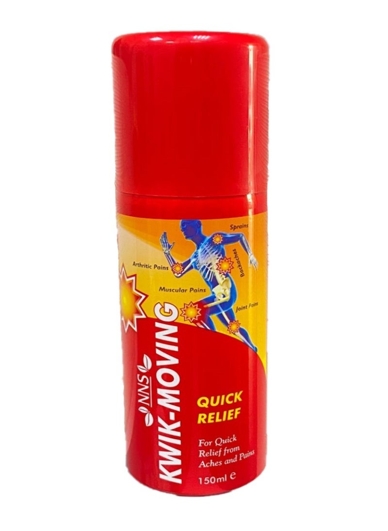 NNS - KWIK-MOVING Quick Relief Spray 150ml - Image 1