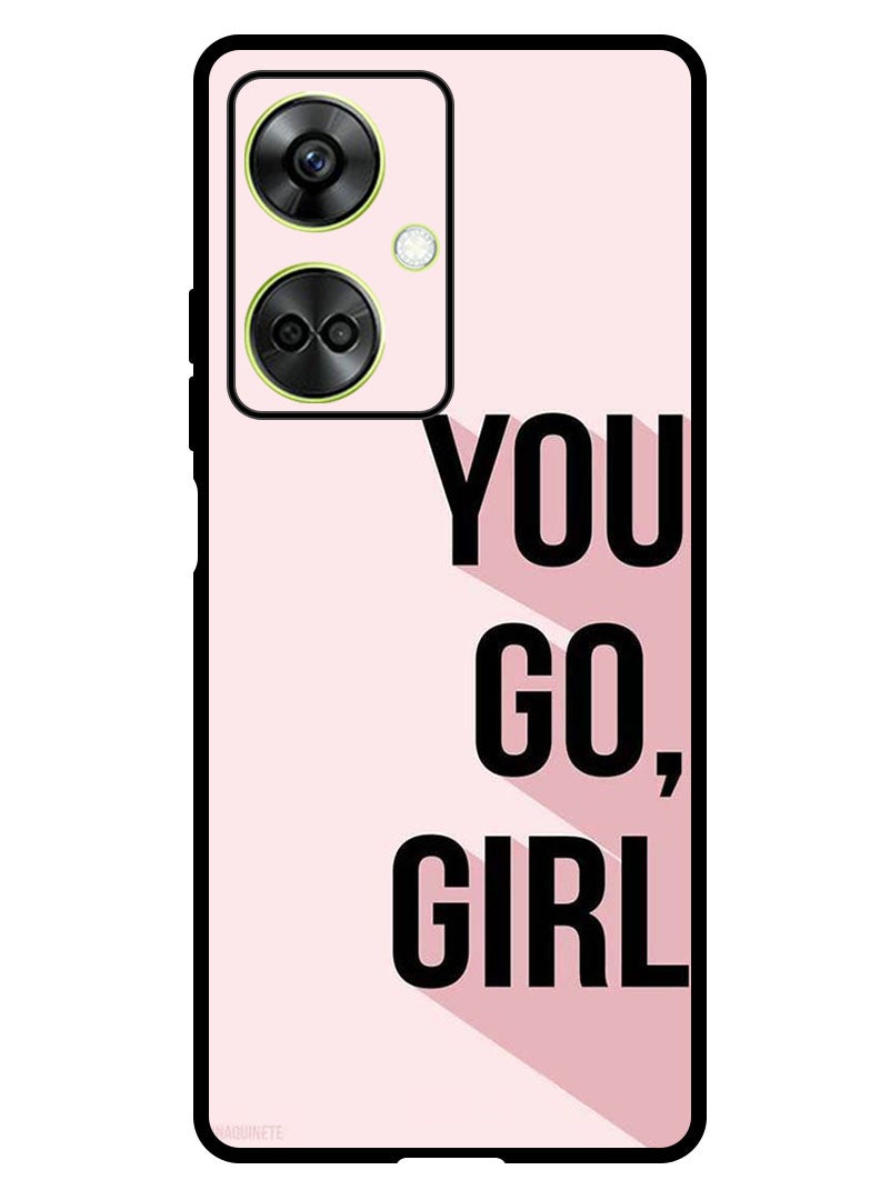 Theodor Protective Case Anti Scratch Shock Proof Bumper Cover For OnePlus Nord CE 3 You go girl - Image 1