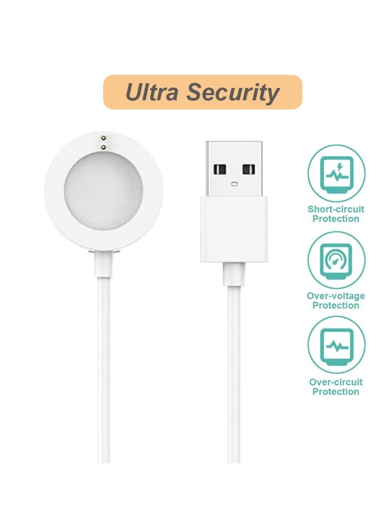 Charger for Fossil Gen 6/Gen 5/Gen 5E/Gen 4 Charging Cable for Michael Kors Gen 4 5 5E 6 Smart Watch (3.3ft/1m White)  - Image 3
